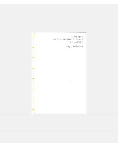 Critique of the Aesthetic  Sense of Nature